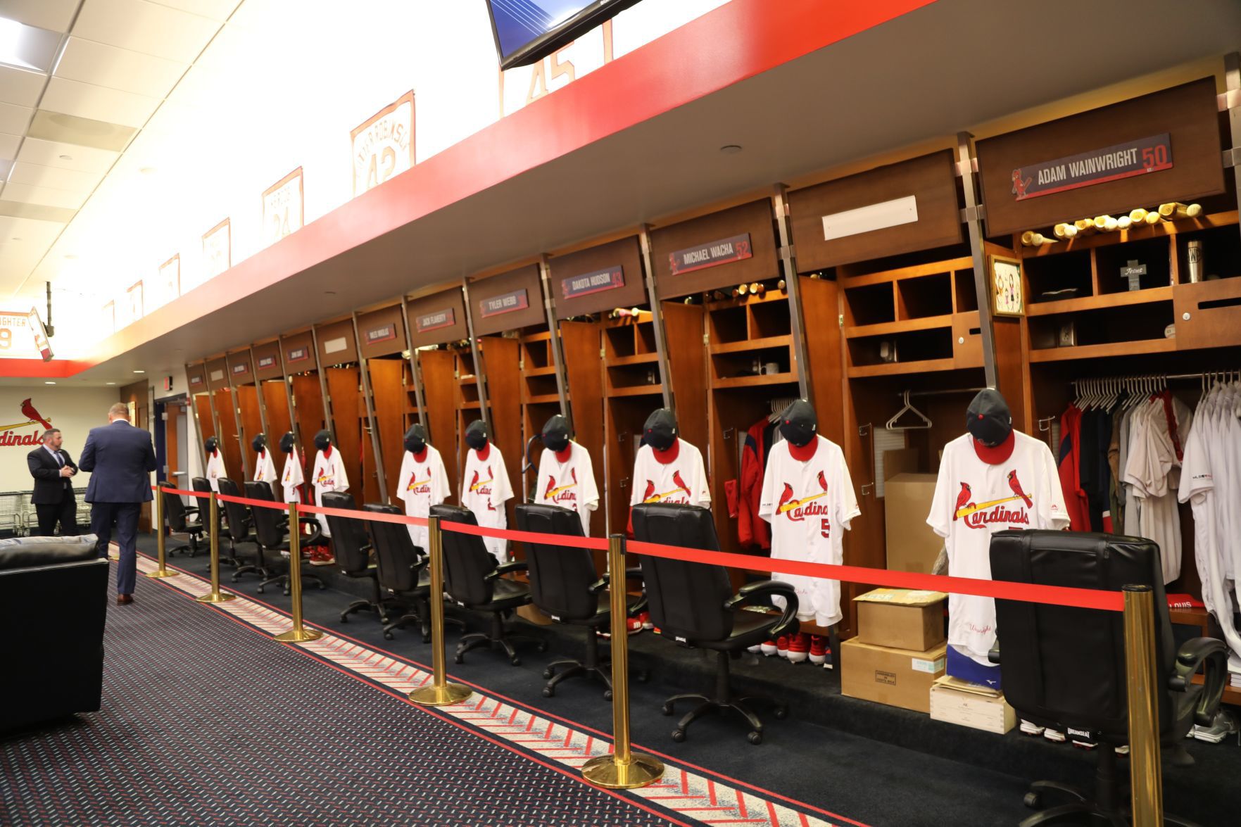Cardinals Locker Room